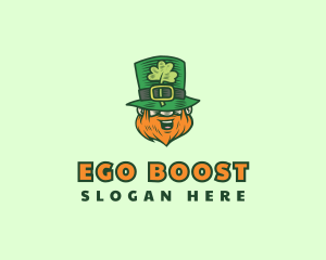 Lucky Irish Leprechaun logo design