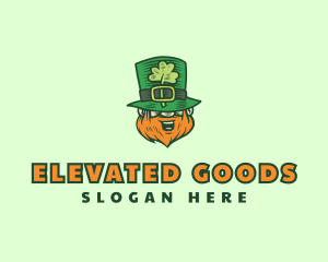 Lucky Irish Leprechaun logo design