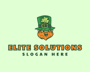 Lucky Irish Leprechaun logo design