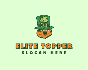 Lucky Irish Leprechaun logo design