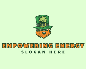 Lucky Irish Leprechaun logo design