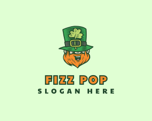 Lucky Irish Leprechaun logo design