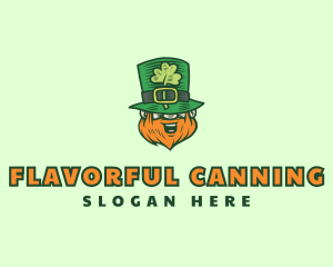 Lucky Irish Leprechaun logo design