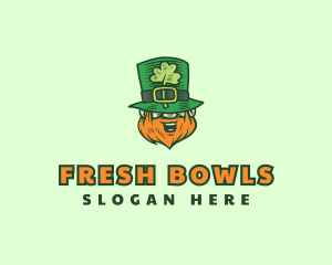 Lucky Irish Leprechaun logo design