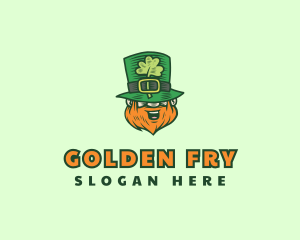 Lucky Irish Leprechaun logo design