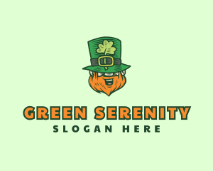 Lucky Irish Leprechaun logo design