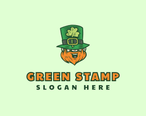 Lucky Irish Leprechaun logo design