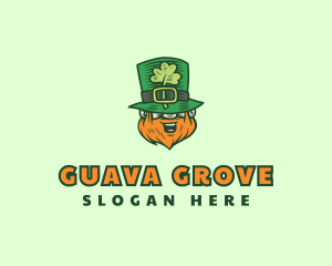 Lucky Irish Leprechaun logo design