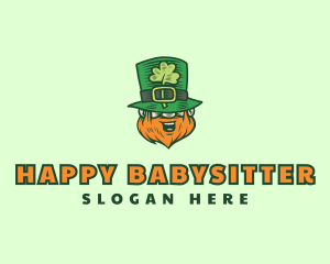 Lucky Irish Leprechaun logo design