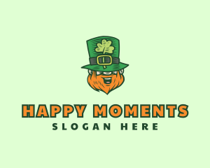 Lucky Irish Leprechaun logo design