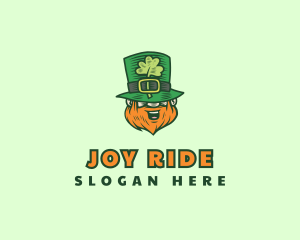 Lucky Irish Leprechaun logo design