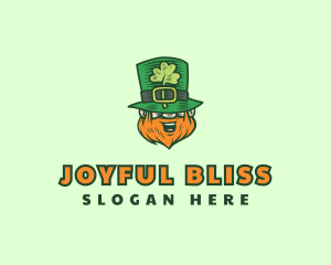 Lucky Irish Leprechaun logo design