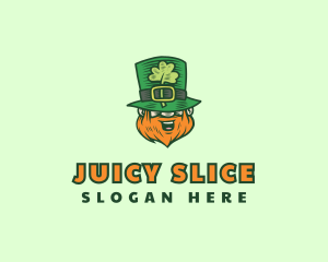 Lucky Irish Leprechaun logo design