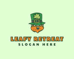 Lucky Irish Leprechaun logo design