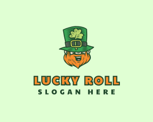 Lucky Irish Leprechaun logo design