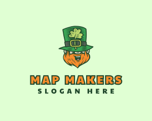 Lucky Irish Leprechaun logo design