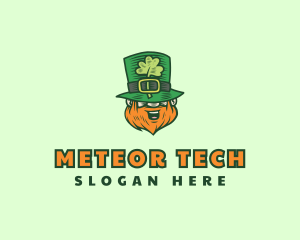 Lucky Irish Leprechaun logo design