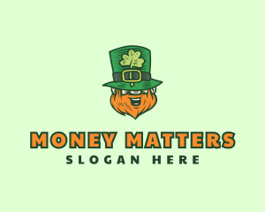 Lucky Irish Leprechaun logo design