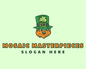 Lucky Irish Leprechaun logo design