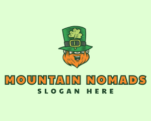 Lucky Irish Leprechaun logo design