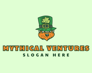 Lucky Irish Leprechaun logo design