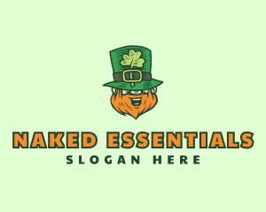 Lucky Irish Leprechaun logo design