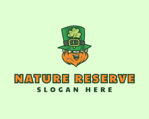 Lucky Irish Leprechaun logo design