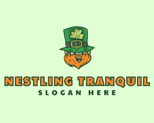 Lucky Irish Leprechaun logo design