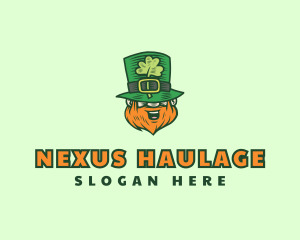 Lucky Irish Leprechaun logo design