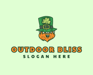 Lucky Irish Leprechaun logo design