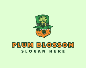 Lucky Irish Leprechaun logo design