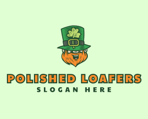 Lucky Irish Leprechaun logo design