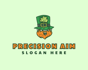 Lucky Irish Leprechaun logo design