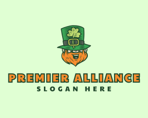 Lucky Irish Leprechaun logo design