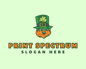 Lucky Irish Leprechaun logo design