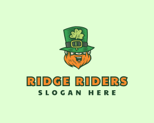 Lucky Irish Leprechaun logo design