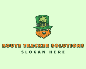 Lucky Irish Leprechaun logo design