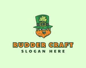 Lucky Irish Leprechaun logo design