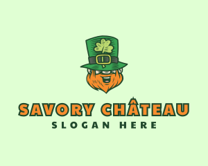 Lucky Irish Leprechaun logo design