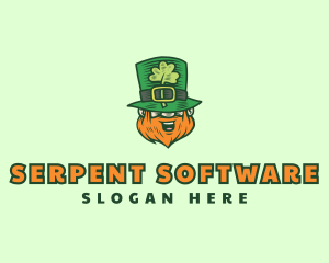 Lucky Irish Leprechaun logo design