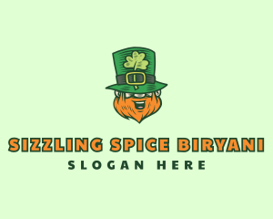 Lucky Irish Leprechaun logo design