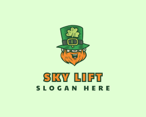 Lucky Irish Leprechaun logo design