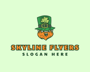 Lucky Irish Leprechaun logo design