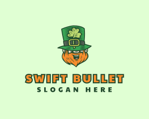 Lucky Irish Leprechaun logo design