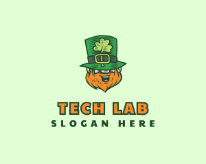 Lucky Irish Leprechaun logo design