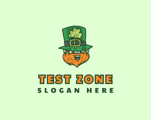 Lucky Irish Leprechaun logo design