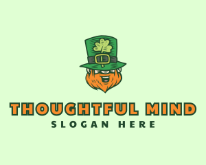 Lucky Irish Leprechaun logo design