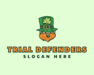 Lucky Irish Leprechaun logo design