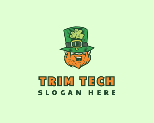 Lucky Irish Leprechaun logo design