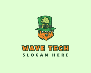 Lucky Irish Leprechaun logo design